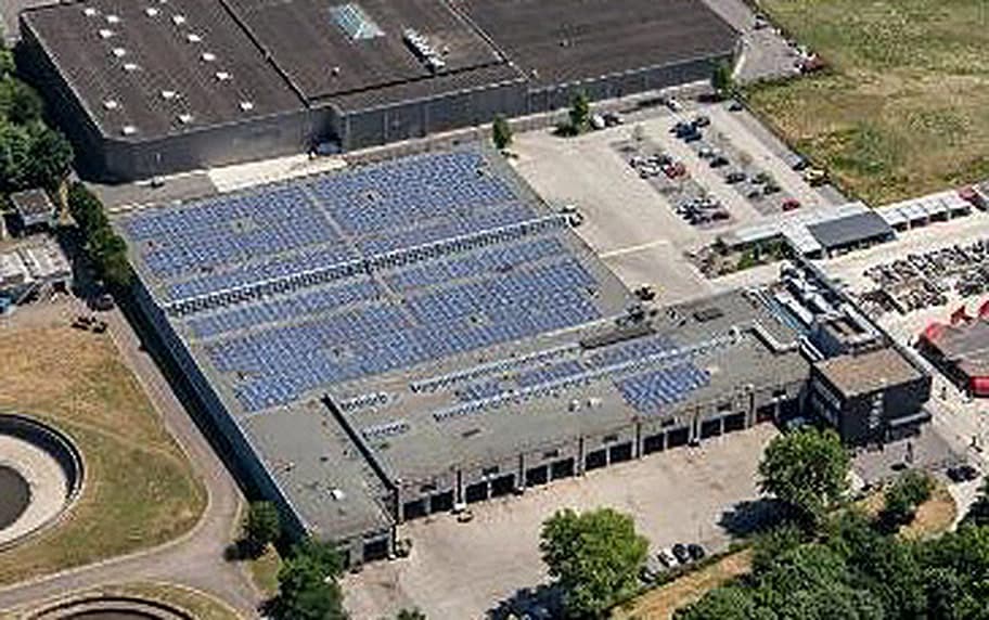 Maastricht – Zonnedak-installatie